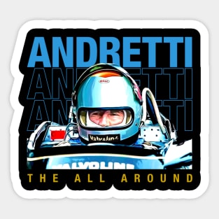 Mario Andretti 1978 Champion Retro Sticker